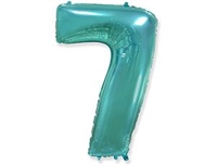 Шар (40''/102 см) Цифра Тиффани №7 FM 2129269