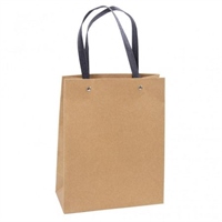 Пакет подарочный Крафт с жесткой ручкой 14,5*19,5*10см 88008891