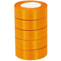 А Лента атласная 2,5см*25Y, 25 Оранжевая тм 5/300 88017577