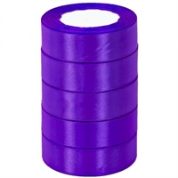 А Лента атласная 2,5см*25Y, 35 Фиолетовая тм 5/300 88011096