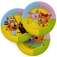 {{photo.Alt || photo.Description || 'Тарелки (7&#39;&#39;/18 см) Три Кота Играем вместе 6 шт'}}