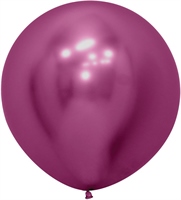 {{photo.Alt || photo.Description || 'Шар (24&quot;/61 см) Хром Фуше (912) 3 шт  SEMPERTEX'}}