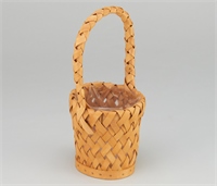 Корзина плетеная (секвойя), 11x9x10/26 B/10,5x8,5 см, 1 шт., натуральный 88049929