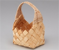 Корзина плетеная (секвойя), 12x9x8/15см/ B/11x8см, 1 шт., натур. 88049921