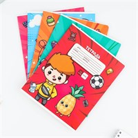 {{photo.Alt || photo.Description || 'Тетрадь 12 листов в линейку, А5, на скрепке, блок №2 «Тока» МИКС'}}