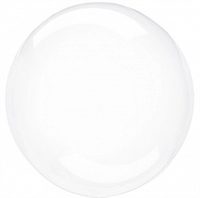 K 18 3D Сфера прозрачная / 3D Transparent Bubble  / 10 шт /, Воздушный шар 88049576