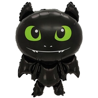 {{photo.Alt || photo.Description || 'К 34 Дракончик черный  в упаковке / 1 шт /, Фольгированный шар /'}}