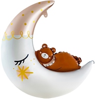 {{photo.Alt || photo.Description || 'К 34 Полумесяц с медвежонком в упаковке / Bear on moon / 1 шт /, Фольгированный шар'}}