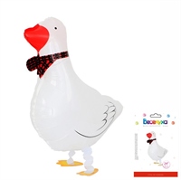 К 24 Гусь на ножках в упаковке / Duck / 1 шт /, Фольгированный шар 88049677