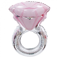К 30 Кольцо с розовым бриллиантом / Pink Diamond Ring / 1 шт. / Фольгированный шар 88049653