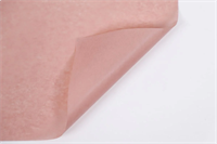 Тишью бумага однотонная 17гр 50см х 70см х 36шт Персиковый, плотность 17 гр 17301