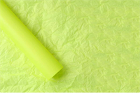 Тишью бумага однотонная жатая 26гр 50см х 70см х 20шт Лайм 19351