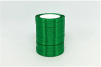 Лента атласная на пенопласте (10мм х 25ярд) Зелёный 19 02119