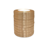 Лента атласная на пенопласте (10мм х 25ярд) Коричневый 126 02118