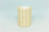 Лента атласная на пенопласте (10мм х 25ярд) Кремовый 08 02117