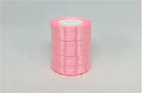 Лента атласная на пенопласте (10мм х 25ярд) Нежно-розовый 04 02112