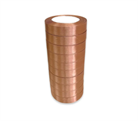 Лента атласная на пенопласте (20мм х 25ярд) Коричневый 126 17802