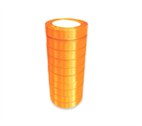 Лента атласная на пенопласте (20мм х 25ярд) Оранжевый 151 17801