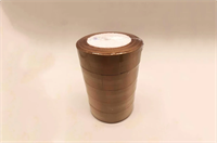 Лента атласная на пенопласте (25мм х 25ярд) Бежевый 105 16270