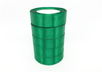 Лента атласная на пенопласте (25мм х 25ярд) Зелёный 19 01520