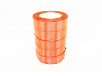 Лента атласная на пенопласте (25мм х 25ярд) Коралловый 23 01517