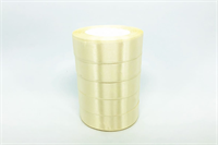 Лента атласная на пенопласте (25мм х 25ярд) Кремовый 08 01518