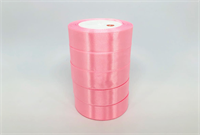 Лента атласная на пенопласте (25мм х 25ярд) Нежно-розовый 04 01513