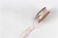 Лента мелкая сетка перелив цвета «Симфония» (4,0см х 10ярд) Розовый 17969