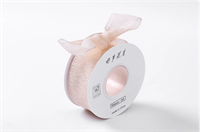 Лента мелкая сетка «Снежный шёлк» (4,0см х 20ярд) Шампань 17937