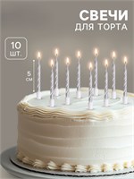 {{photo.Alt || photo.Description || 'Свечи в торт &quot;Спираль&quot;, 10 шт, средние, 5 см, металлик 2919667'}}