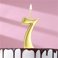 {{photo.Alt || photo.Description || 'Свеча в торт цифра &quot;7&quot;, 5,3 см, золото 5541536'}}