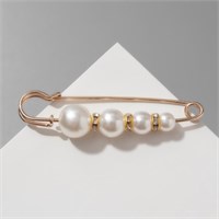 {{photo.Alt || photo.Description || 'Булавка «Квартет» 7,5см, цвет белый в золоте 3714513'}}