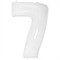 Шар (40''/102 см) Цифра Белый №7 FM 88018171