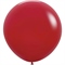 Шар (24"/61 см) Пастель Королевский красный (016) 3шт Sempertex 88039907