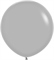Шар (24"/61 см) Пастель Серый (081) 3шт Sempertex 88013158