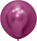 Шар (24"/61 см) Хром Фуше (912) 3 шт  SEMPERTEX 88013161