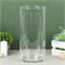 Ваза "Ротонда-1"  29,5х13,5см,  3,4л  прозрачная 758613 758613