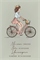 Открытка, Мечтай, Люби и Наслаждайся (девушка на велосипеде), 10*15 см, 1 шт. 88049419