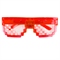 Светодиодные очки, Пиксели, Ассорти, 1 шт. 88049444
