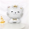 Котенок принцесса. Белый / Cat Princess White / 1 шт /, Фольгированный шар 88049611