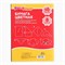 Бумага цветная, А4, 16 л., 8 цв., немел., 2ст, на скрепке, 48 г/м², Маша и Медведь   4377998 4377998