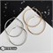 Серьги-кольца «Классика» d=5 см, цвет МИКС 912590 912590